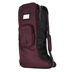 Torba na oficerki wine red L QHP