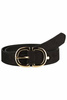 Pasek damski F.LEATHER 95cm black ESKADRON