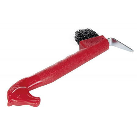 Kopystka ze szczotką Horsehead red HKM