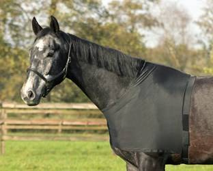 Koszulka pod derkę lycra black QHP