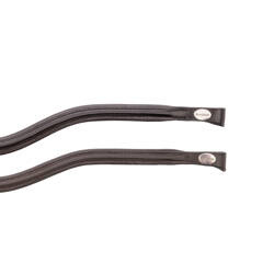 Naczółek LEATHER brown COB KAVALKADE