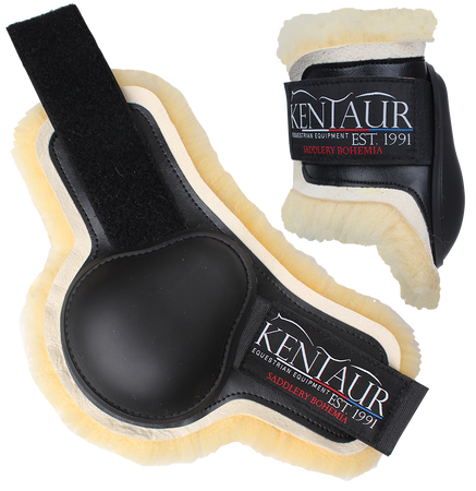 Ochraniacze PROFI JUMP tył black FULL KENTAUR