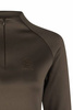Bluzka damska HALF ZIP teak brown ESKADRON