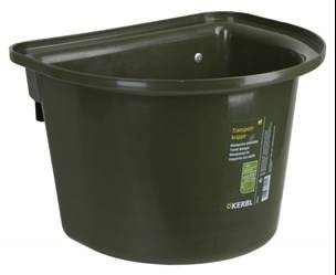 Żłób 12l przenośny z zawiesiem green KERBL