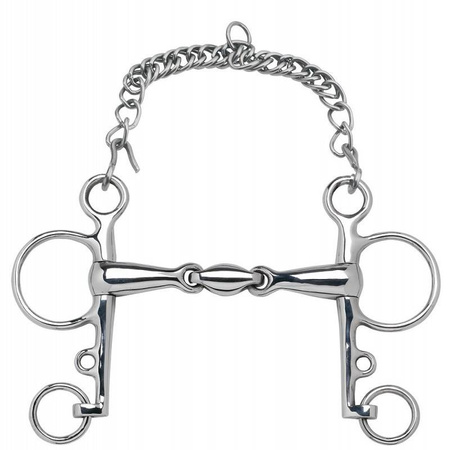 Pelham pusty 2xłamany 13,5cm FEELING