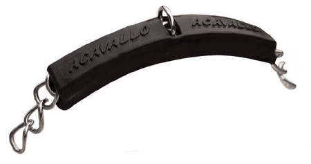 Nakładka żelowa na łańcuszek black ACAVALLO