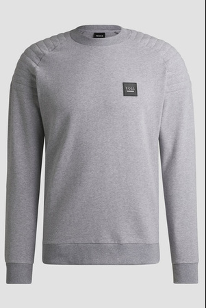 Bluza męska LEX grey melange HUGO BOSS EQESTRIAN