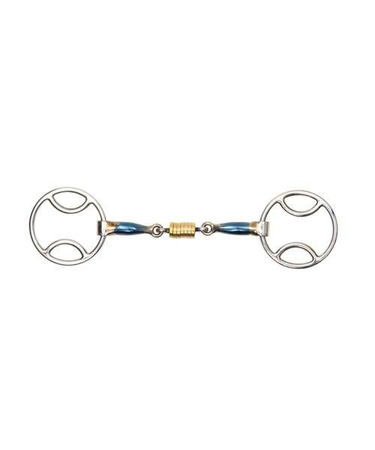 Wędzidło Beval BlueSweet 2xłamane SHIRES
