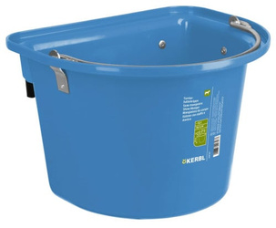 Żłób 12l przenośny z zaw. i pał. l.blue KERBL