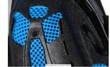 Kask jeździecki Eclipse Polo blk 56/58 COVALLIERO