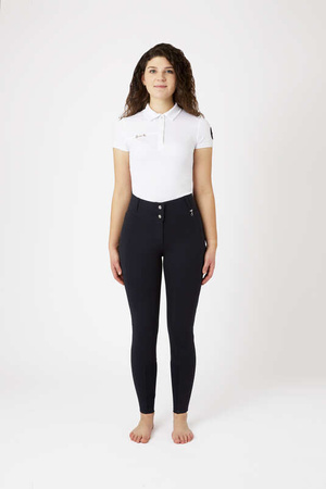 Bryczesy damskie zimowe MIRA 40 dark blue HORZE