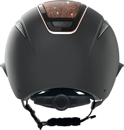 Kask jeździecki Elite Polo blk/rg 56/58 COVALLIERO