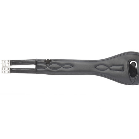 Popręg Softleder Comfort black KAVALKADE