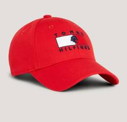 Czapka MONTREAL 58cm fierce red TOMMY HILFIGER