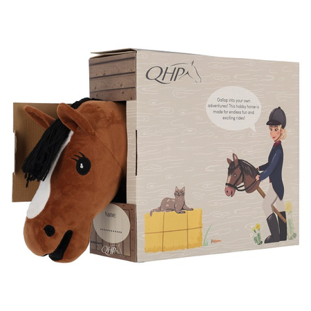 Zabawka HOBBY HORSE brown QHP