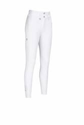 Bryczesy damskie AMIA 6875 white PIKEUR