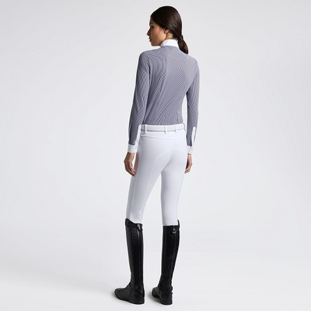 Koszula damska dł.r. Stripes d.blue C.TOSCANA