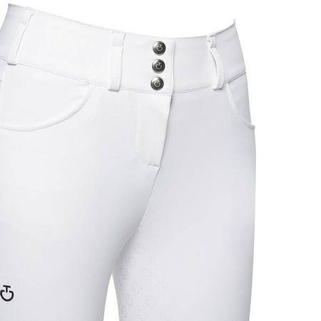 Bryczesy damskie HW Full Grip white C.TOSCANA