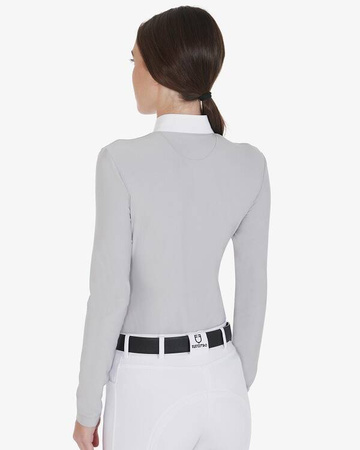 Koszula konkursowa dł.r. DONNA grey EQUESTRO