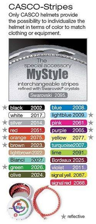 Gumki do kasku My Style CASCO