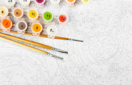 Malowanie po numerach Latarnia 40x50cm