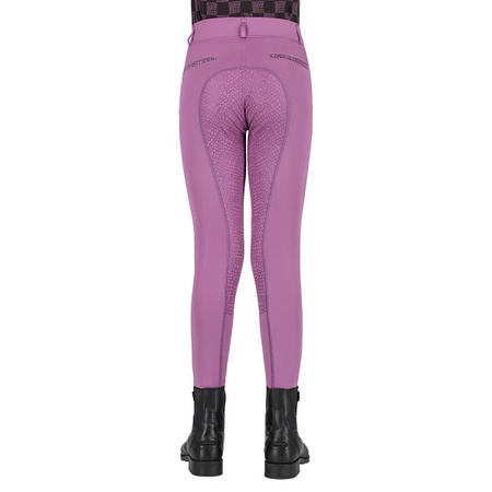 Bryczesy młodzieżowe Lize violet QHP