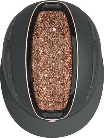 Kask jeździecki Elite Polo blk/rg 56/58 COVALLIERO