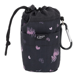 Woreczek na smaczki LISE black/violet QHP