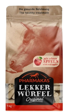 Smaczki dla koni APPLE 1kg PHARMAKAS