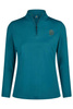 Bluzka damska HALF ZIP vintage green ESKADRON