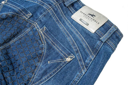 Bryczesy damskie DELIA denim blue SCHOCKEMOHLE