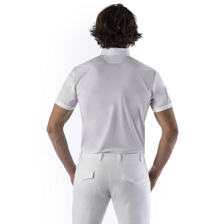 Koszulka męska Polo kr. rękaw white XL EGO7 