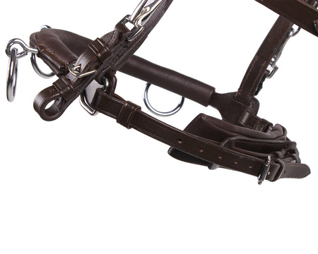 Kawecan skórzany rdzeń met. COB black QHP