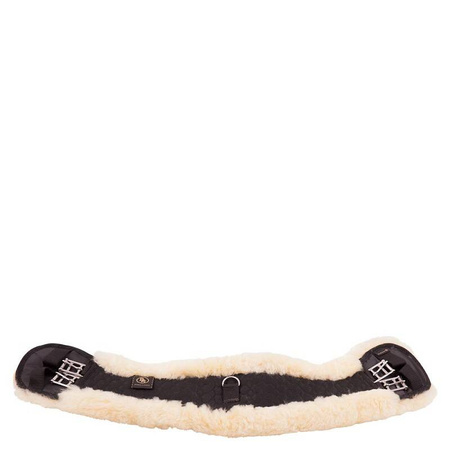 Popręg z futrem ECLIPSE black/natural BR