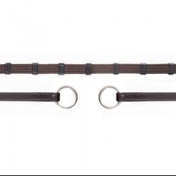 Wodze parciane Ring brown/silv FULL SCHOCKEMOHLE