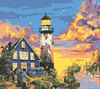 Malowanie po numerach Latarnia 40x50cm