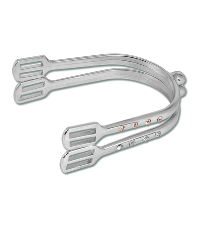 Ostrogi damskie Crystal rose gold 20mm WALDHAUSEN