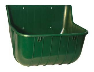 Żłób prostokątny 15l. green KERBL