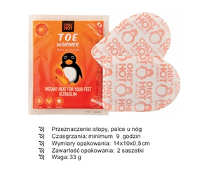 Ogrzewacze do palców u nóg ONLY HOT