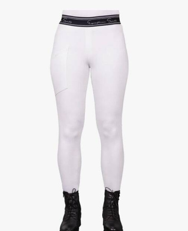 Legginsy Junior Eden silikonowe white QHP