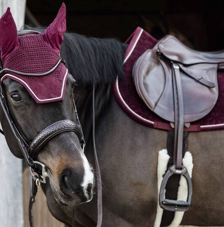 Czaprak VELVET bordeaux PONY KENTUCKY