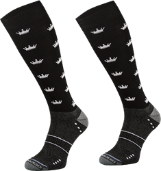 Skarpetki jeździeck. Black Crown (02) 39-42 COMODO