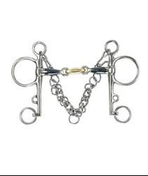 Wędzidło pelham BlueSweet 2xłam. SHIRES