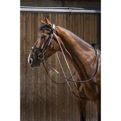 Czambon skórzano-sznurkowy Full black  ERIC THOMAS