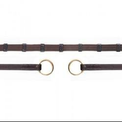 Wodze parciane Ring brown/gold FULL SCHOCKEMOHLE