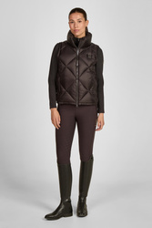Kamizelka damska QUILT black truffle ESKADRON