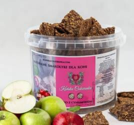 Smaczki jabłko z cynamonem ST-2L KOŃSKA CUKIERENKA