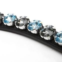 Naczółek Diamond FULL black/grey/blue KAVALKADE 