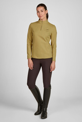 Bluza damska ZIP-SHIRT cardamom ESKADRON