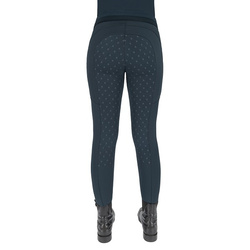 Legginsy damskie Teddie petrol blue QHP